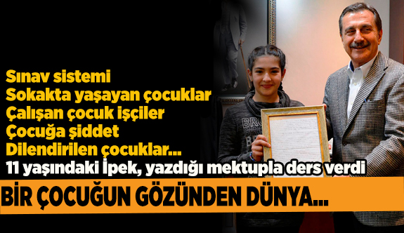 MİNİK BİR YÜREKTEN MEKTUP