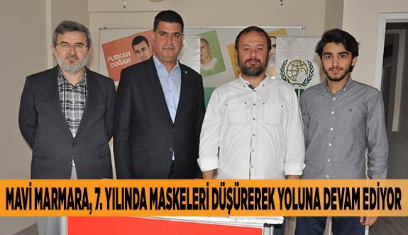 MAVİ MARMARA, 7. YILINDA MASKELERİ DÜŞÜREREK YOLUNA DEVAM EDİYOR