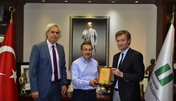 Başkan Ataç’a ziyaretler devam ediyor