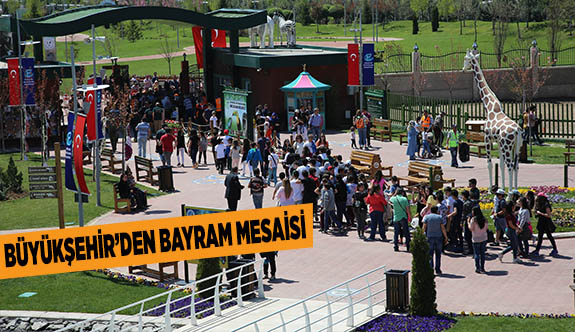 BÜYÜKŞEHİR’DEN BAYRAM MESAİSİ