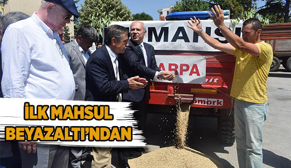 İLK MAHSUL BEYAZALTI’NDAN