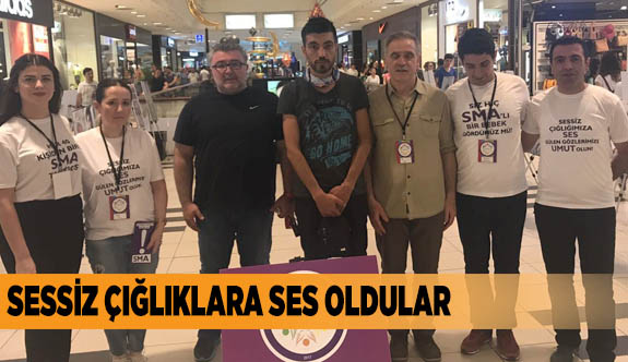 SMA HASTALARINA DESTEK OLDULAR