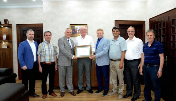 ERİAD Başkan Kurt’u ziyaret etti