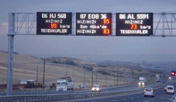 Yollara 'Ortalama Hız Radarı' geliyor