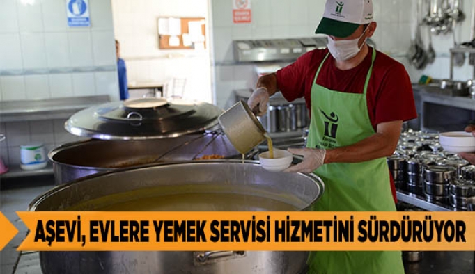 AŞEVİ, EVLERE YEMEK SERVİSİ HİZMETİNİ SÜRDÜRÜYOR