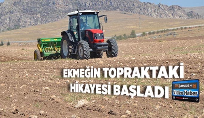 EKMEĞİN TOPRAKTAKİ HİKAYESİ BAŞLADI