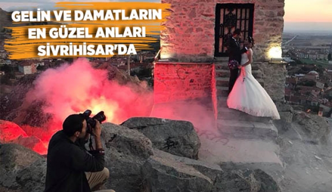 GELİN VE DAMATLARIN EN GÜZEL ANLARI SİVRİHİSAR'DA