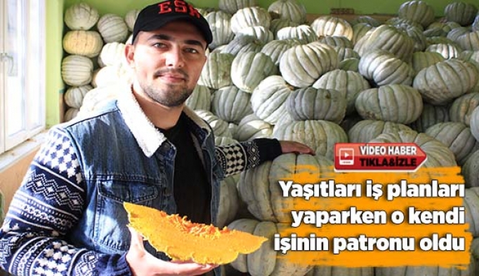 Yaşıtları iş planları yaparken o kendi işinin patronu oldu