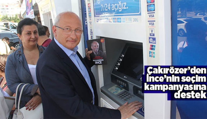 MUHARREM İNCE’YE BAĞIŞ DESTEĞİ