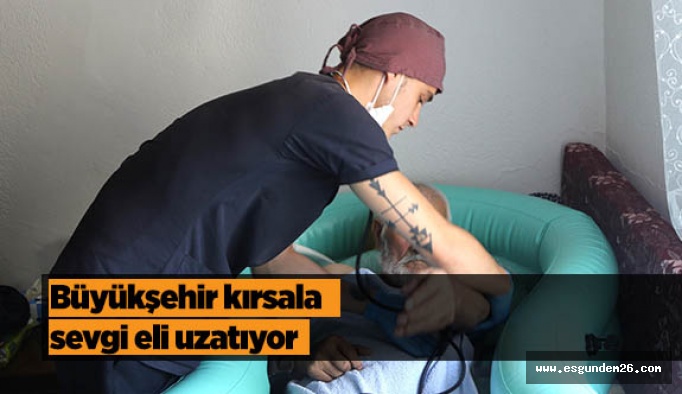 Büyükşehir kırsala sevgi eli uzatıyor
