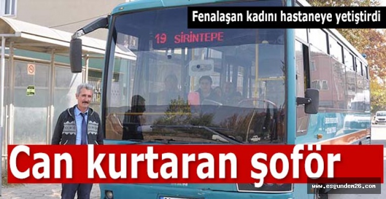 Belki de bir hayat kurtardı....