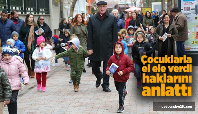 Odunpazarı ‘çocukların da hakları var’ dedi