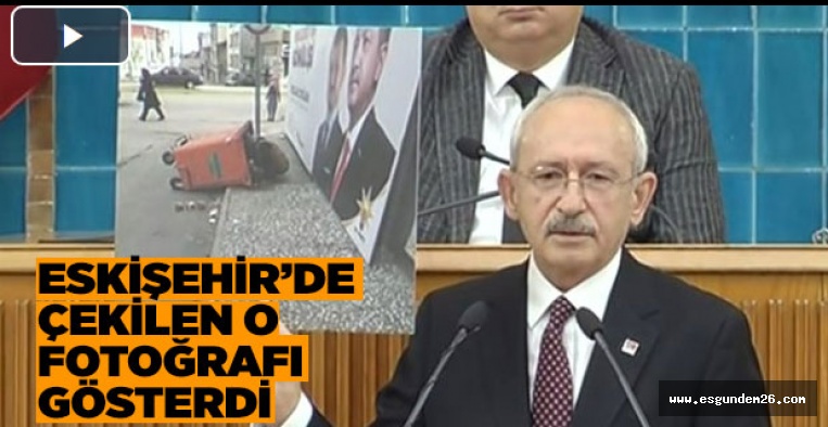KILIÇDAROĞLU, ÇÖP TOPLAYAN KADININ FOTOĞRAFINI GÖSTERDİ
