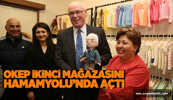 Hamamyolu’nda hediyelik eşya mağazası açıldı