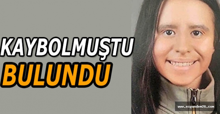Eskişehir'de kaybolan sevgi bulundu