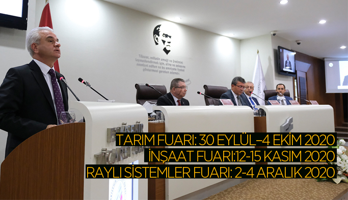 ETO Başkanı Güler, Eskişehir fuar takvimini açıkladı