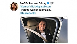 Ak Gençlerden trafikte kemer takmayı teşvik...