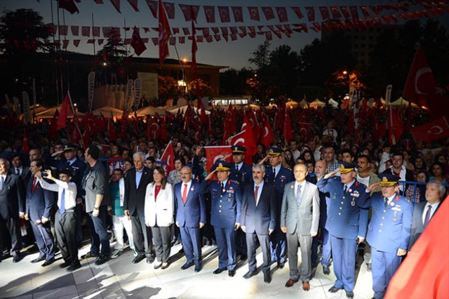 15 Temmuz şehitleri Eskişehir'de anıldı