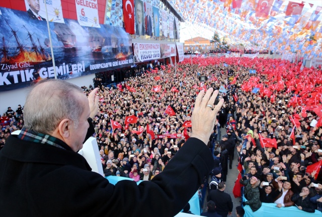 Cumhurbaşkanı Erdoğan Eskişehir'de