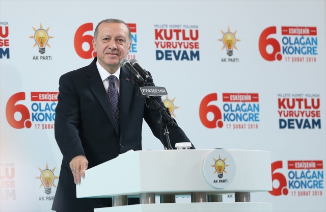 Cumhurbaşkanı Erdoğan Eskişehir'de