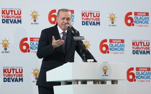 Cumhurbaşkanı Erdoğan Eskişehir'de