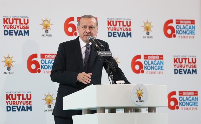 Cumhurbaşkanı Erdoğan Eskişehir'de