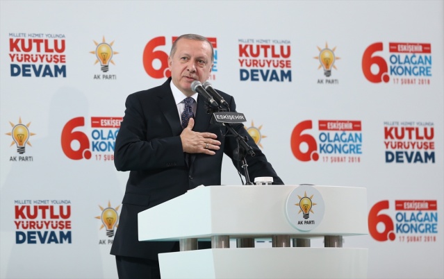 Cumhurbaşkanı Erdoğan Eskişehir'de