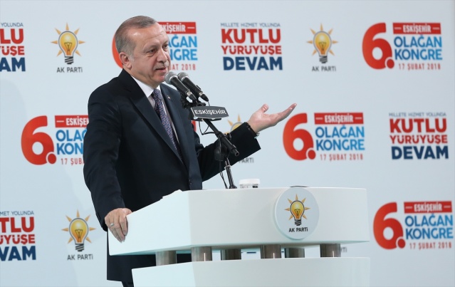 Cumhurbaşkanı Erdoğan Eskişehir'de