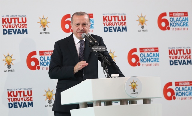 Cumhurbaşkanı Erdoğan Eskişehir'de