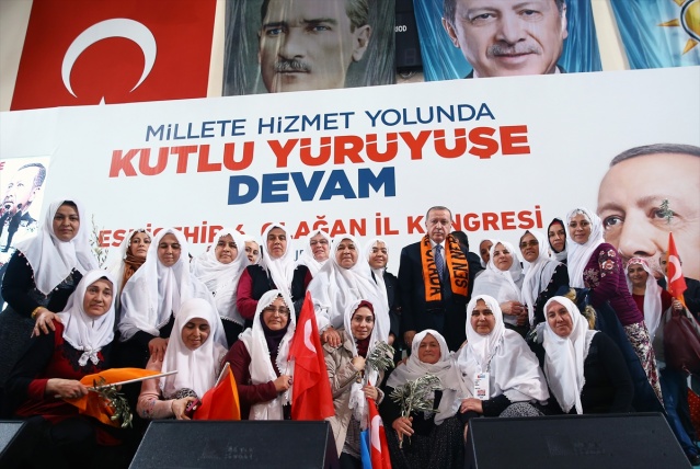 Cumhurbaşkanı Erdoğan Eskişehir'de