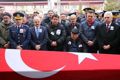 ESKİŞEHİR ŞEHİDİNİ UĞURLADI