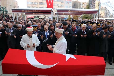 ESKİŞEHİR ŞEHİDİNİ UĞURLADI