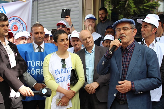 BELEDİYE İŞÇİLERİNİN 1 MAYIS COŞKUSU