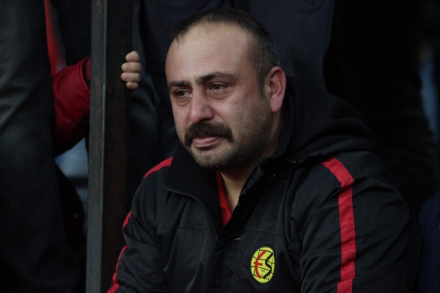 Bu gözyaşları Eskişehirspor için