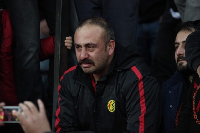 Bu gözyaşları Eskişehirspor için