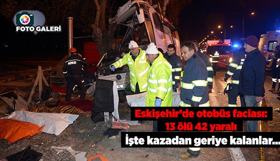 Otobüs faciası: 11 ölü 44 yaralı