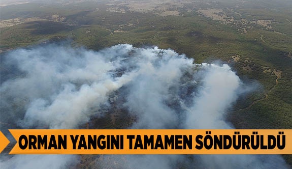 ORMAN YANGINI TAMAMEN SÖNDÜRÜLDÜ