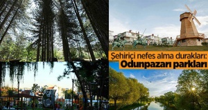 Şehiriçi nefes alma durakları: Odunpazarı parkları