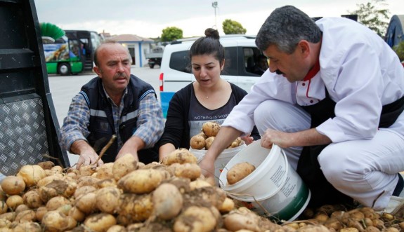 İşçinin patatesi Karaçaylılardan