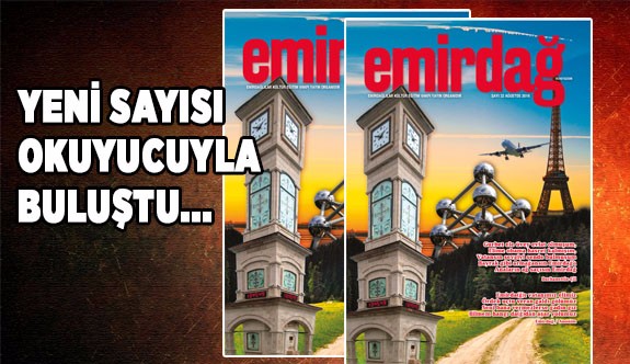 EMİRDAĞLILAR VAKFI’NIN DERGİSİ ÇIKTI