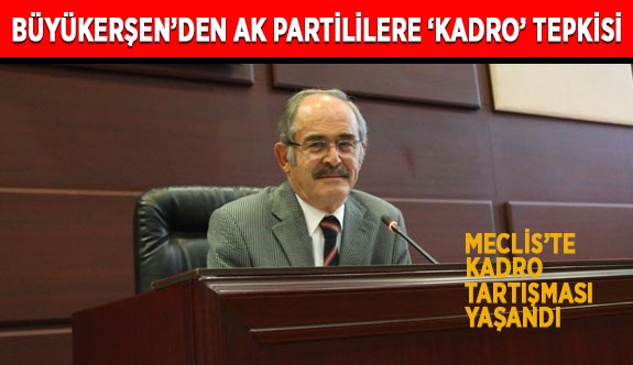 KADRO YOKSA HİZMETTE YOK!