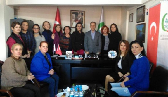 CHP'li kadınlardan o derneğe ziyaret