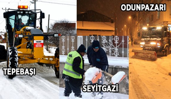BELEDİYELERİN KARLA MÜCADELESİ