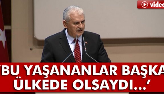 "Bu yaşananlar başka yerde olsa"