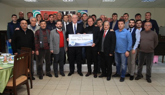 Odunpazarı’ndan amatöre destek