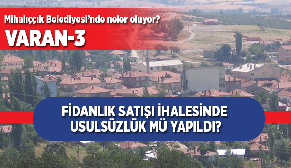 ARAZİ SATIŞINDA İHALEYE FESAT İDDİASI