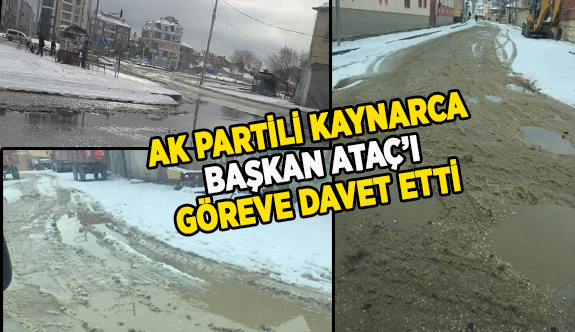 “BAŞKAN ARTIK İLÇESİNE, GÖREVİNE DÖNMELİ”