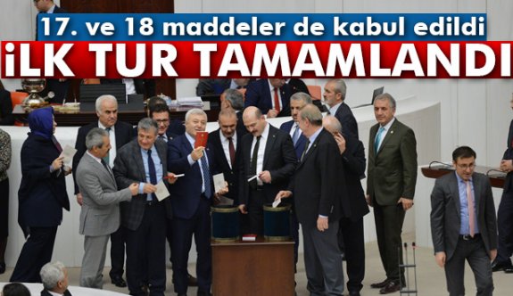 BİRİNCİ TUR TAMAMLANDI!