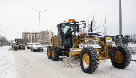 Karla mücadelede 630 tuz kullanıldı