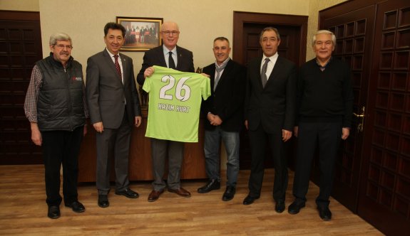 Sporculardan Kurt'a destek teşekkürü